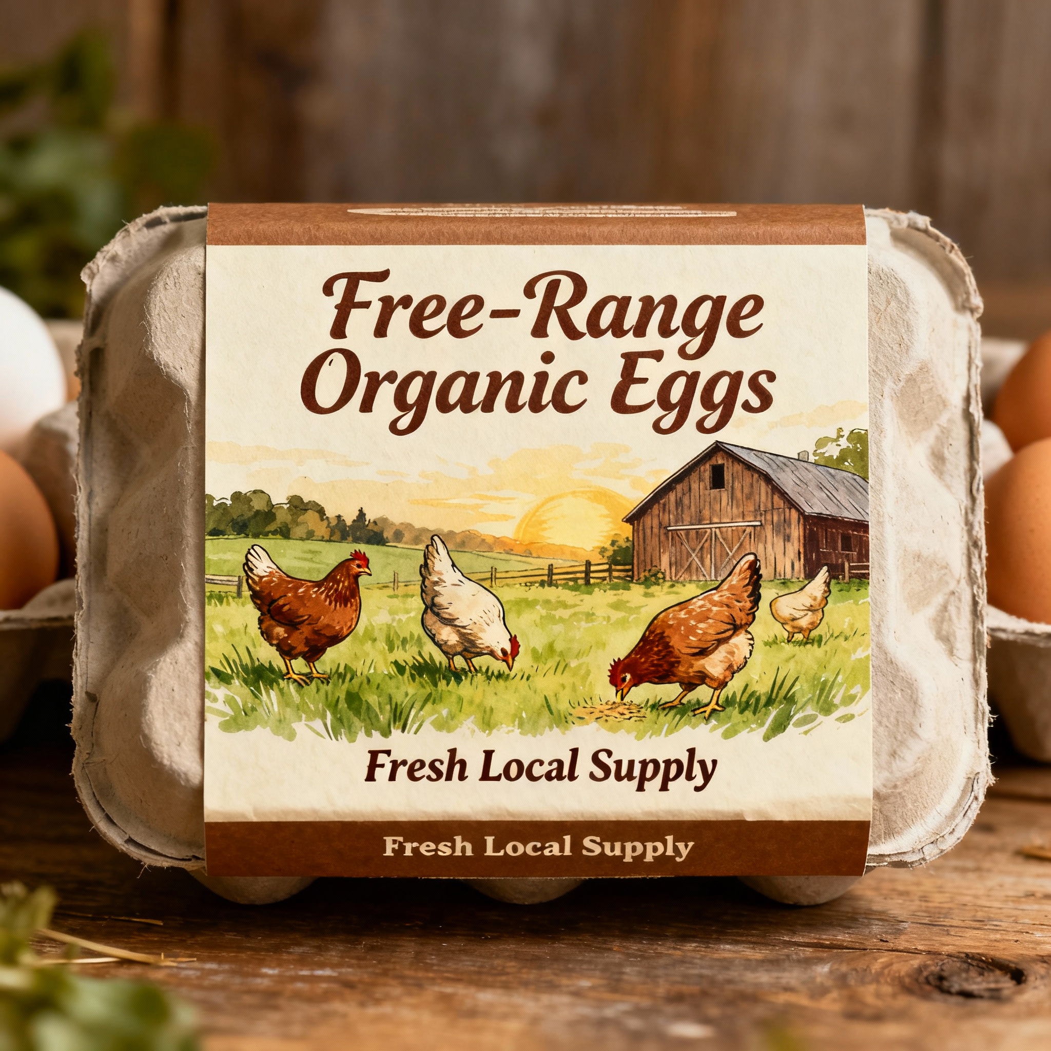Free-Range Organic Eggs