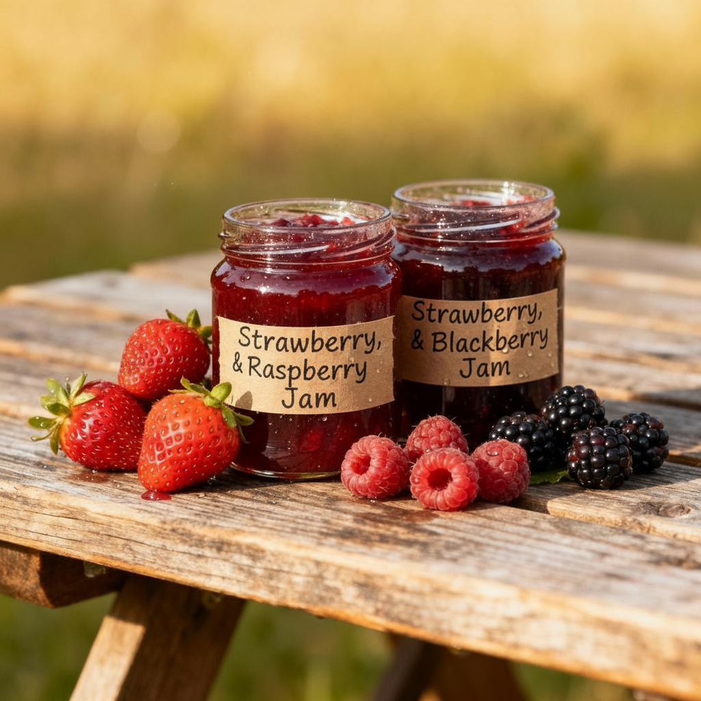 Organic Berry Jams