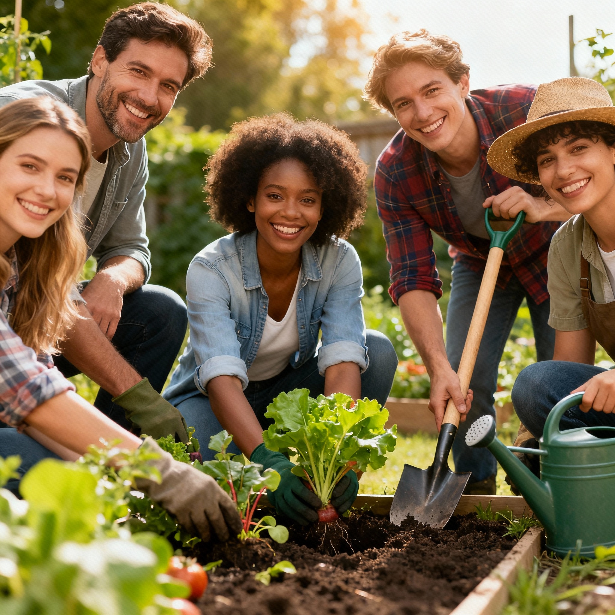 Family Organic Gardening Basics
